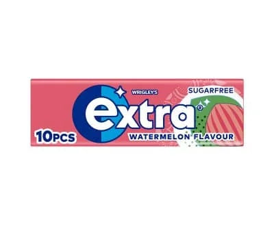 Wrigleys Extra Watermelon S/F (10's) 30 x 14g