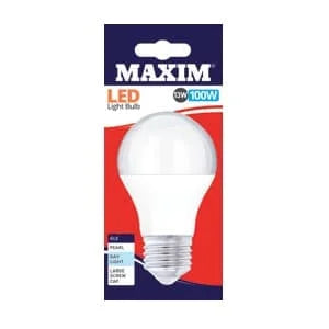 Maxim LED 15w 100w GLS ES DL Pearl 10s