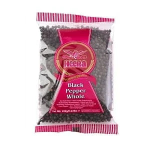 Heera Black Pepper Whole 20 x 100g