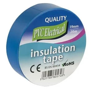 Ultratape PVC Insulation Tape Blue 19mmx20m 19mmx20