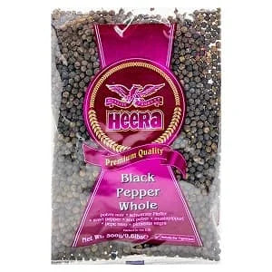 Heera Black Pepper Whole 10 x 300g
