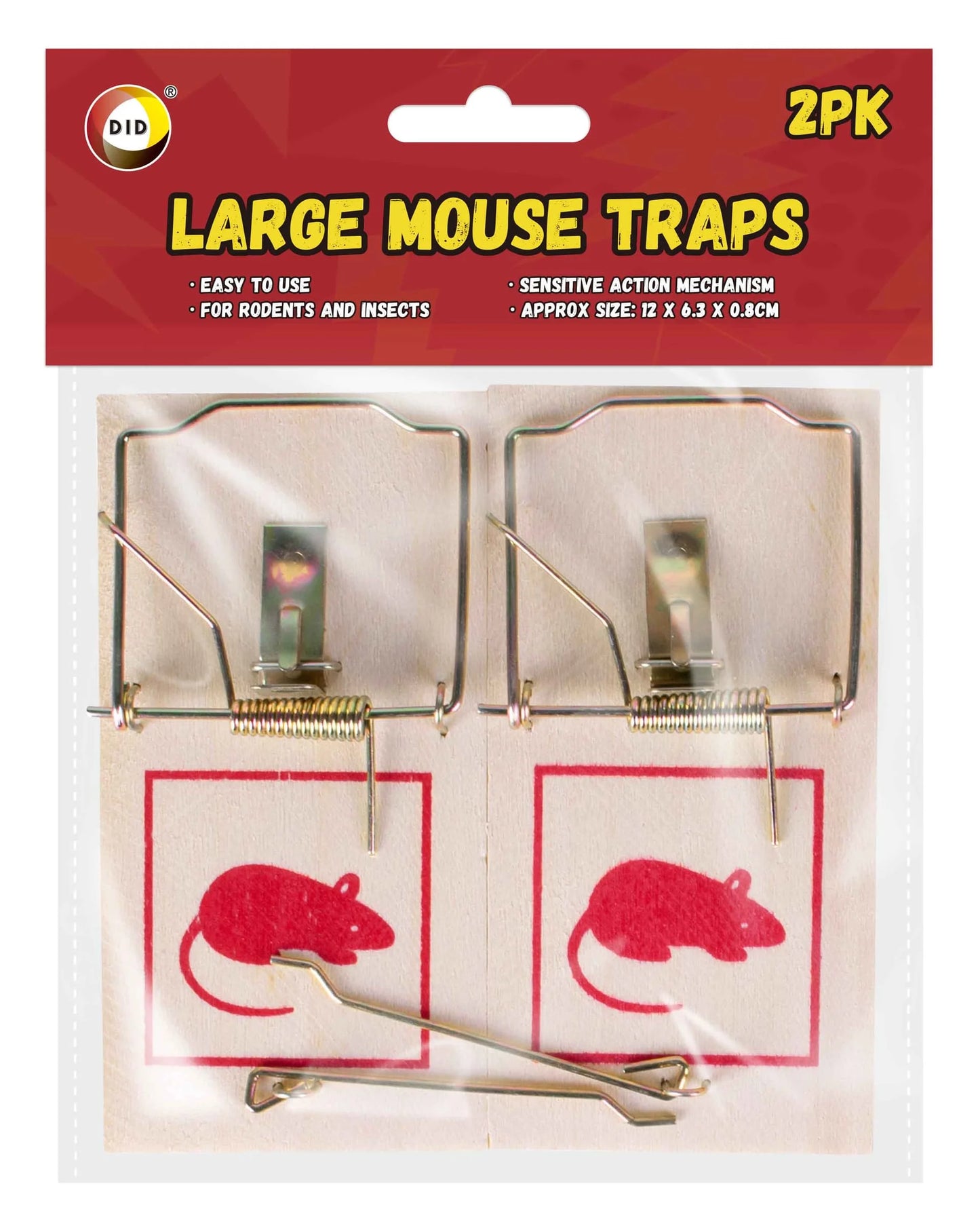 Dina Large Mouse Traps 2s