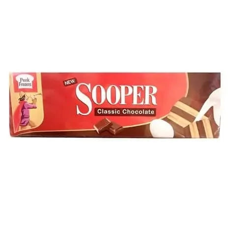 Sooper Classic Chocolate Cookies 2for99p 24 x 107.2g