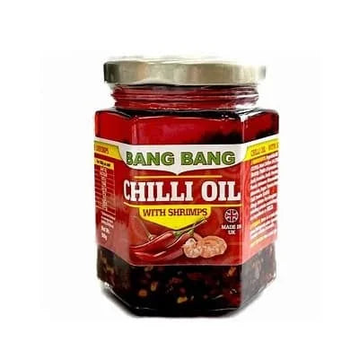 Bang Bang Chilli Oil With Shrimp 6 x 160g