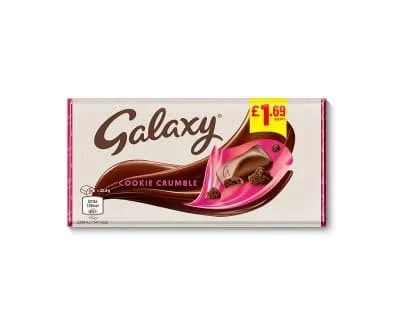 Galaxy Cookie Crumble 24 x 114g