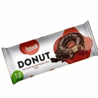 Bavelli Cocoa Chocolate Donuts 6s