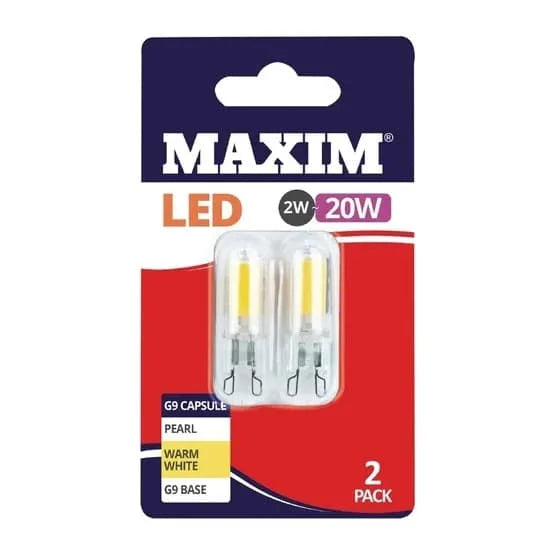 Status Maxim LED G9 CW 2w = 20W 2s