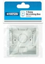 Status 1Gang Dry Linning Box 45mm 1s