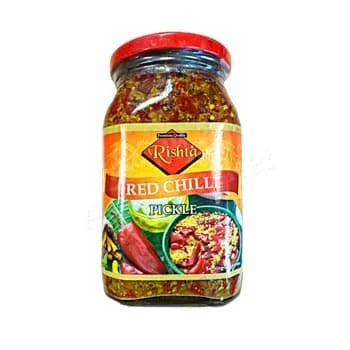 Rishta Red Chilli Pickle 6 x 400g