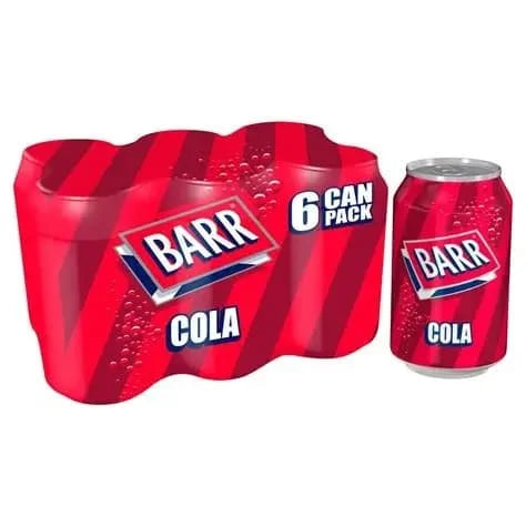 Barr Cola Can 4 x 6x330ml