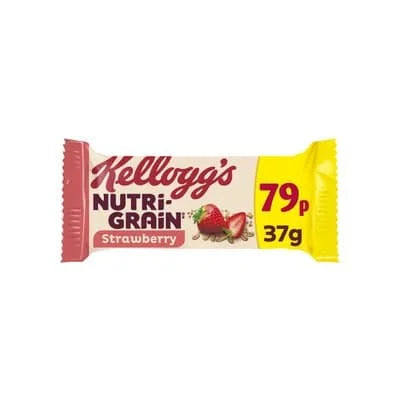 Kellogg's Nutri Grain Strawberryp 25 x 37g