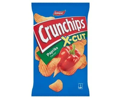 Lorenz Crunchip X-Cut Paprika 12 x 75g