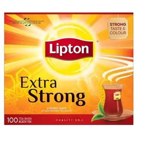 Lipton Extra Strong Black Tea 100s 220g