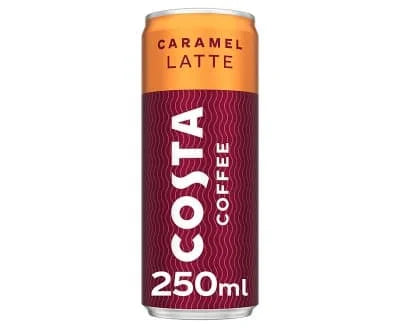Costa Coffee Caramel Latte 12 x 250ml