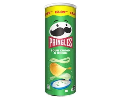 Pringles Sour Cream & Onion 6 x 165g