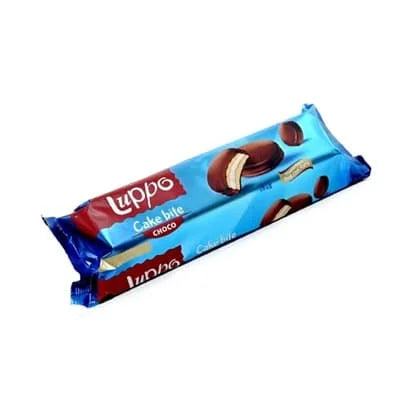 Luppo Cake Bite Chocolate 8s