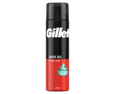 Gillette Regular Shave Gel 6 x 200ml