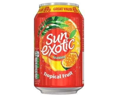 Sun Exotic Tropicalp 24 x 330ml