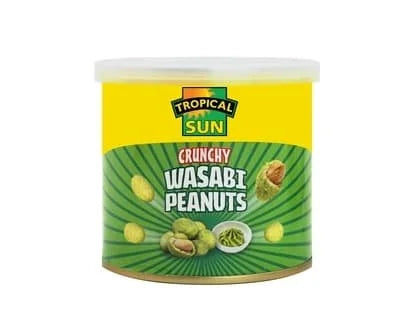 Tropical Sun Crunchy Wasabi Peanut 6 x 140g