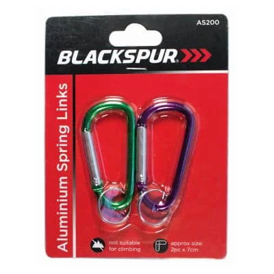 BS Aluminium Spring Links 2 x 7.5cm