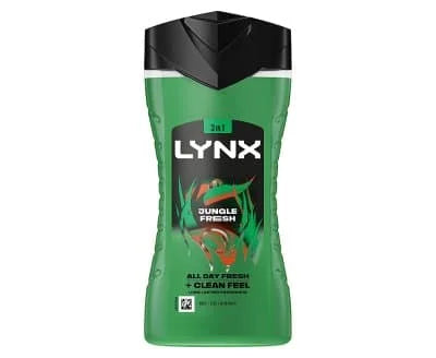 Lynx Shower Gel Jungle Fresh 6 x 225ml