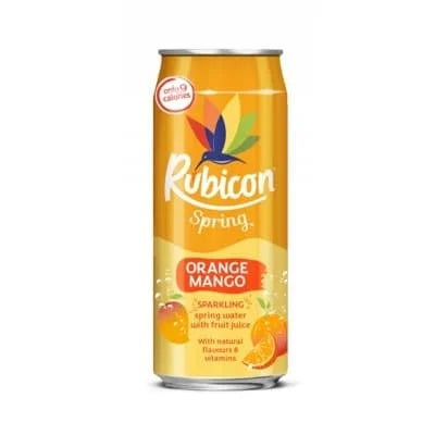 Rubicon Spring Cans - Orange Mango 12 x 330ml