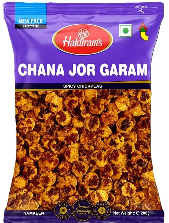 Haldirams Namkeen Chanajorgaram 10 x 200g