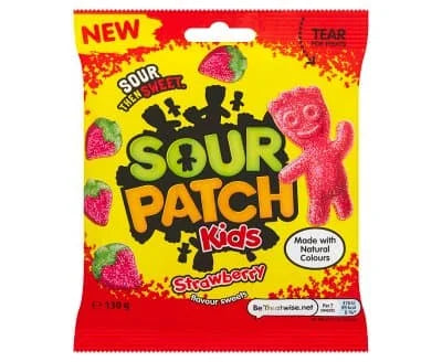 Sour Patch Kids Strawberry 10 x 130g