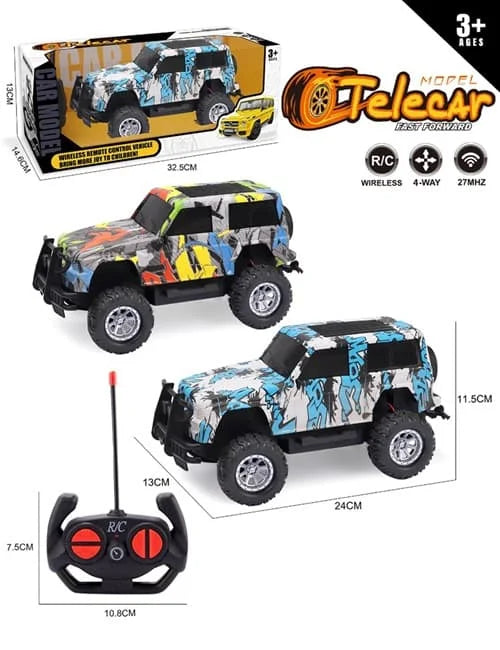 Super Speed Model Remote Control Tele Car 3+ 1s