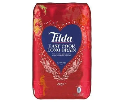 Tilda Easy Cook Rice 4 x 2kg