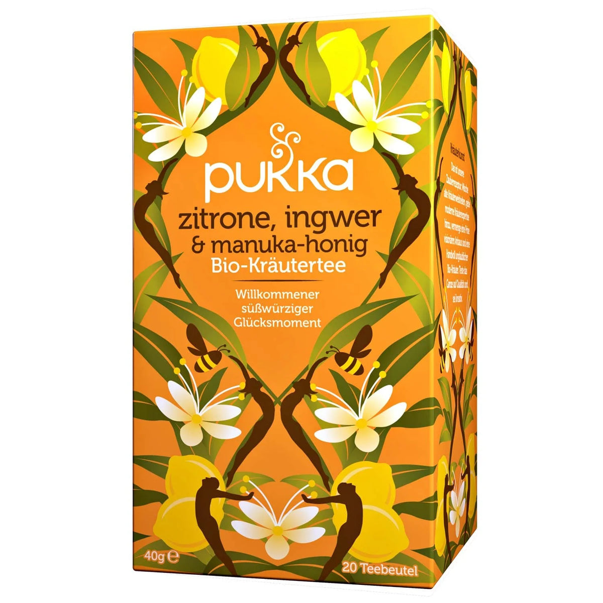 Pukka Lemon Ginger & Manuka Honey Tea 4 x 20s