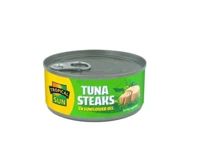 Tropical Sun Tuna Steaks In SFO 6 x 160g