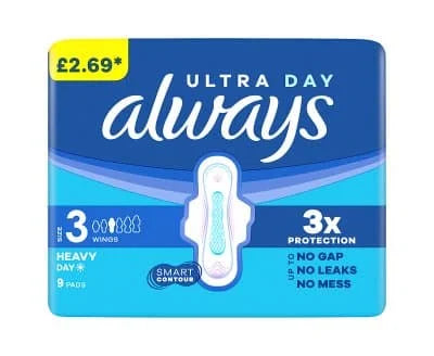 Always Ultra 3 Day Night 9s 4 x 9s