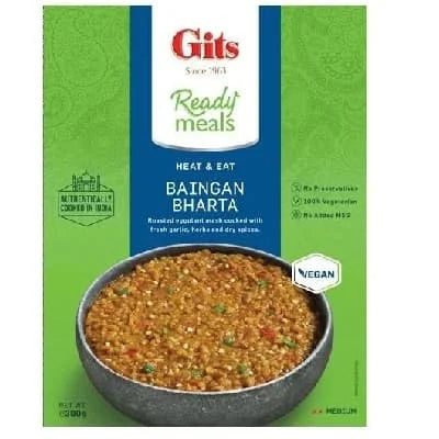 Gits Heat & Eat Baingan Bharta 10 x 300g
