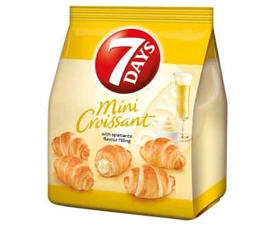 7 Days Mini Croissant With Spumante 8 x 185g