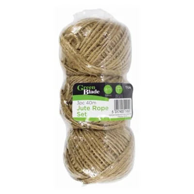 Green Blade Jute Rope Set 3 x 10m