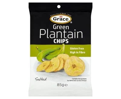 Grace Plantain Chips - Green 9 x 85g