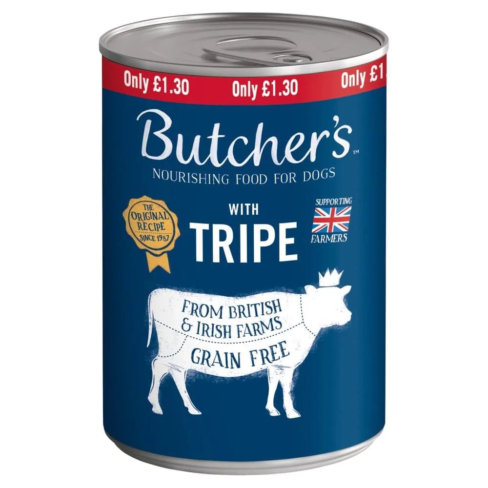 Butchers Tripe Original Dog Food 12 x 400g