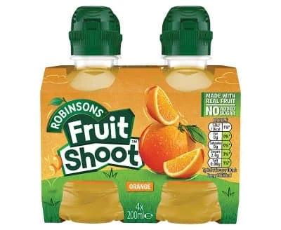 Fruit Shoot Orange 6 x 4x200ml