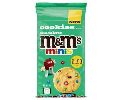 M&M Mini Cookies 8 x 144g