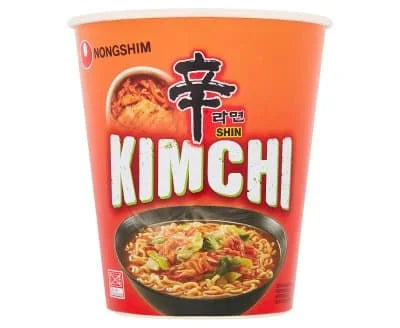 Nongshim Pot Noodles - Kimchi Ramyun 6 x 75g