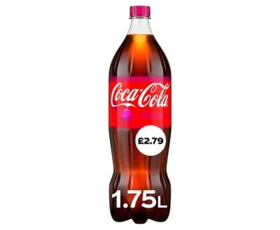 Coca Cola Cherry Btls 6 x 1.75ltr