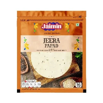 Jaimin Papad - Jeera 10 x 200g