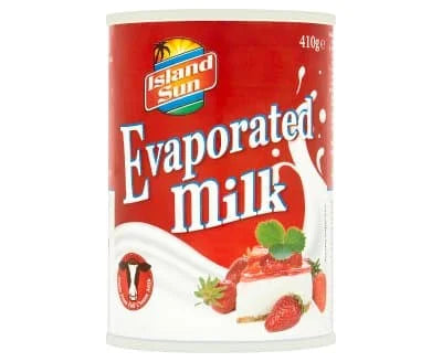 Island Sun Evaporated Milk 12 x 410g