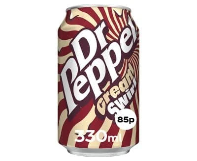 Dr Pepper Cream Swirl Cansp 24 x 330ml