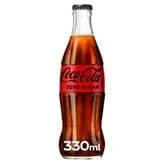 Coca Cola Zero Glass 24 x 330ml