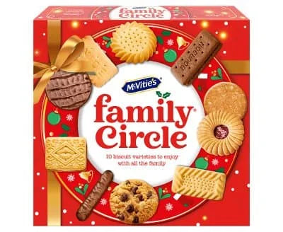 McVities Family Circle Assorted Biscuits 620g