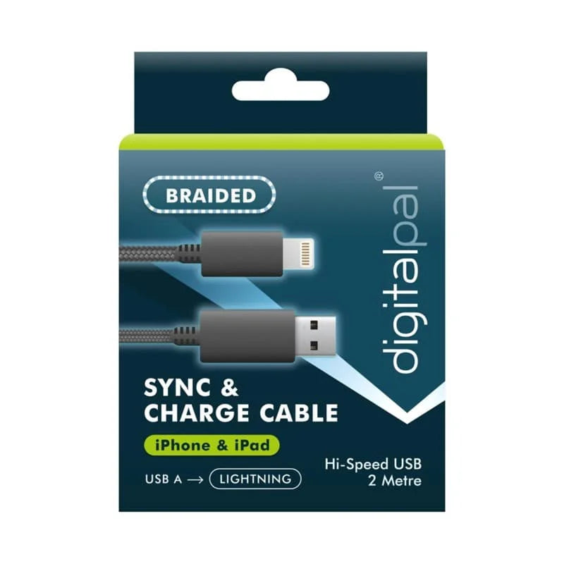 Digital Pal Iphone Sync & Charge Cable 2m 1s