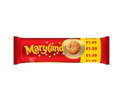 Maryland Cookie White Choc Chip 12 x 200g