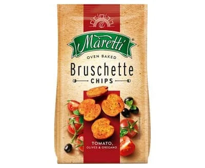 Maretti Bruschette Tomato Olives & Oregano 70g